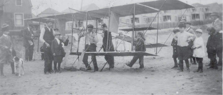 Early airplane test SF